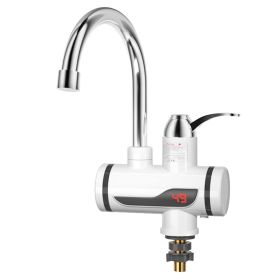 3000W Kitchen Hot Water Heating Faucet Instant Hot Water Tap Fast Heating Tap Water Faucet w/ LED Digital Display